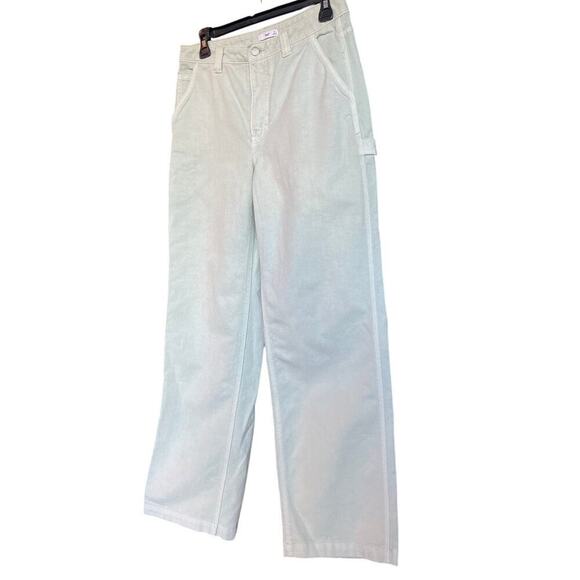 Aritzia TNA Mint‎ Green Cargo Pants - Picture 1 of 6